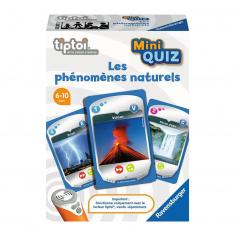 Mini Quiz Tiptoi : Les phénomènes naturels