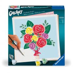 CreArt 20x20cm: Ramo de rosas