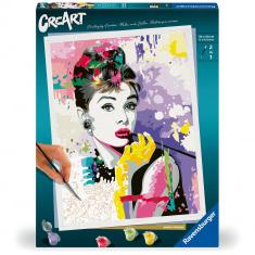 CreArt 30x40cm : Audrey Hepburn 
