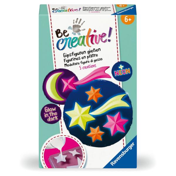 Be Creative Mini: Phosphorescent plaster - Ravensburger-25538