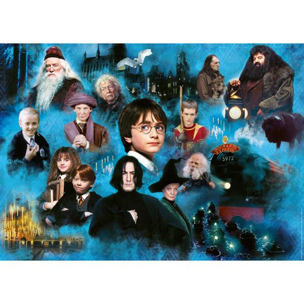 1000 piece puzzle: The magical world of Harry Potter - Ravensburger-12000589