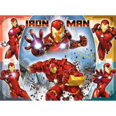 Puzzle XXL de 100 piezas: El poderoso Iron Man, Marvel Avengers