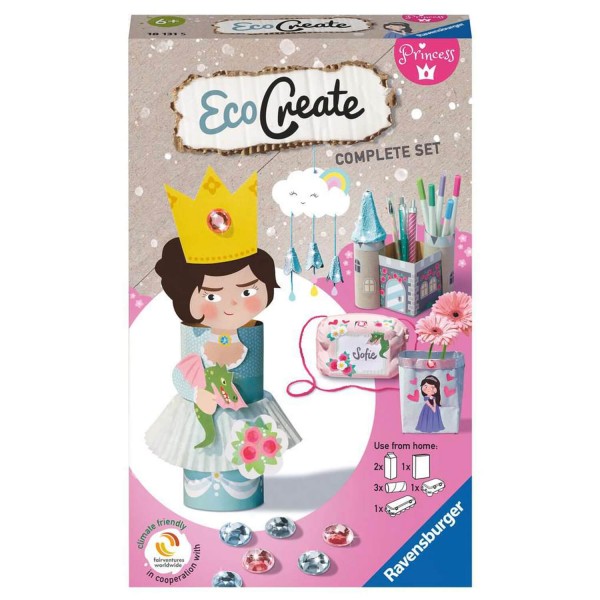 EcoCreate creative kit: Princesses - Ravensburger-18131