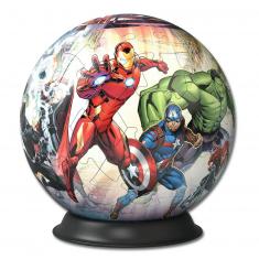 Puzzle bola 72 piezas: Marvel Vengadores