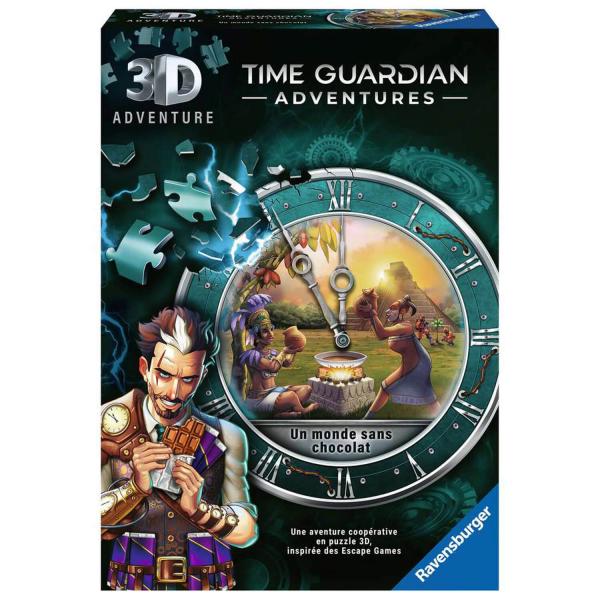 216 Piece 3D Puzzle: Time Guardian Adventures: A World Without Chocolate - Ravensburger-11553