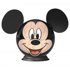 Puzzle 3D Ball 72 pièces : Disney Mickey Mouse