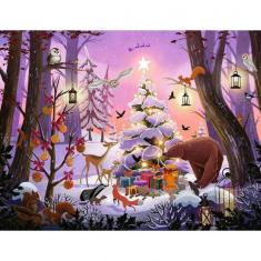 2000-Teile-Puzzle: Verzauberter Weihnachtsabend