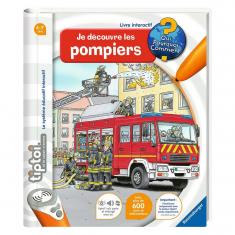 Livre électronique tiptoi : Je découvre les pompiers