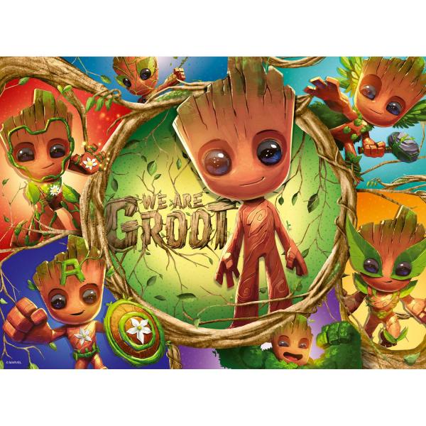 100 piece XXL puzzle: We are Groot! - Ravensburger-12004128