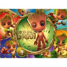 Puzzle XXL de 100 piezas: ¡Somos Groot!