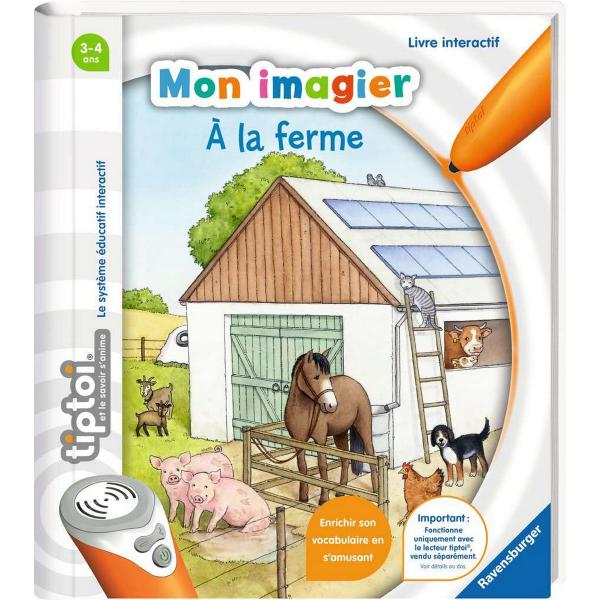 Livre électronique tiptoi : Mon imagier à la ferme - Ravensburger-000272