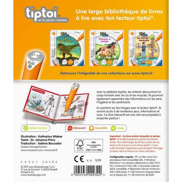 Educa - Imparare È Divertente. Il Corpo Umano. Gioco Educativo per Bambini. +4 Anni. Ref. 18831