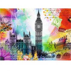 Puzzle 500 pièces : Carte de Londres