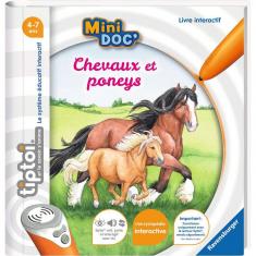 Livre électonique Tiptoi : Les chevaux et les poneys