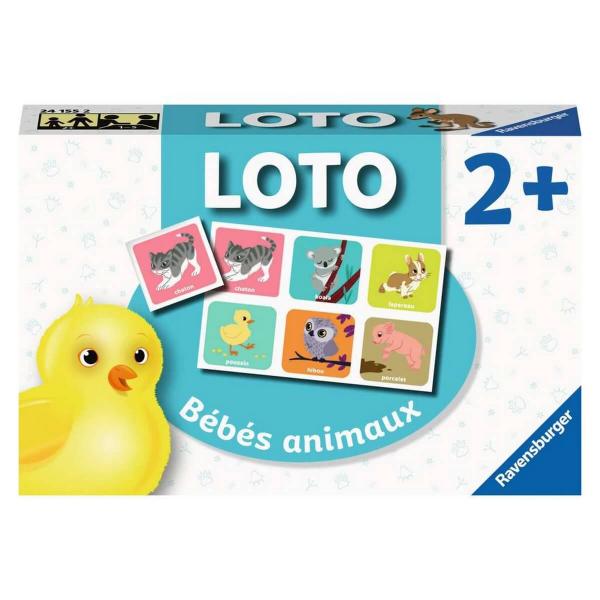 Loto: animales bebés - Ravensburger-241552