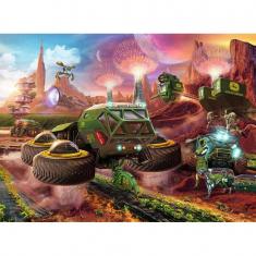 Puzzle 300 pièces XXL : Future John Deere