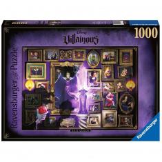 Puzzle 1000 pièces : La méchante Reine sorcière (Collection Disney Villainous)