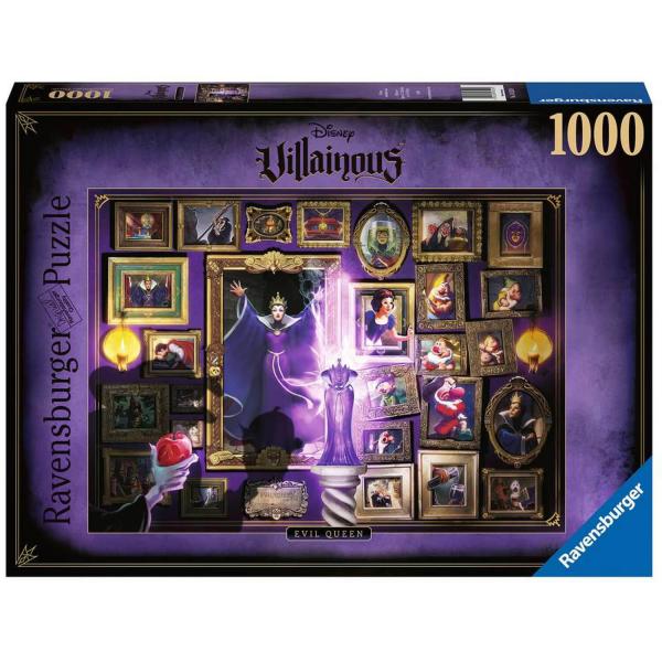 Puzzle 1000 pièces : La méchante Reine sorcière (Collection Disney Villainous) - Ravensburger-16520