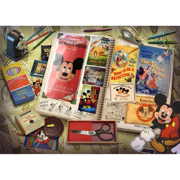 Puzzle de 1000 piezas: Disney: El cumpleaños de Mickey 1950 - Ravensburger-17584