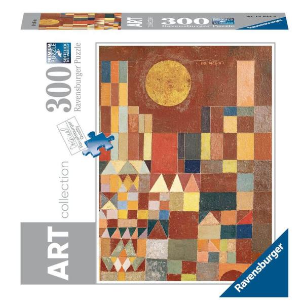 300 pieces puzzle: Art collection: Castle and sun, Paul Klee - Ravensburger-14844