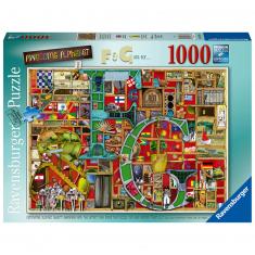 Puzzle de 1000 piezas: Awesome Alphabet F & G, Colin Thompson