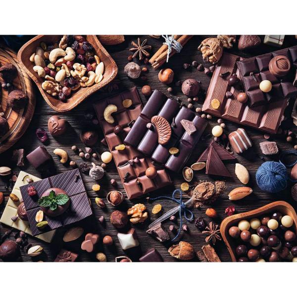 Puzzle de 2000 piezas: El paraíso del chocolate - Ravensburger-16715