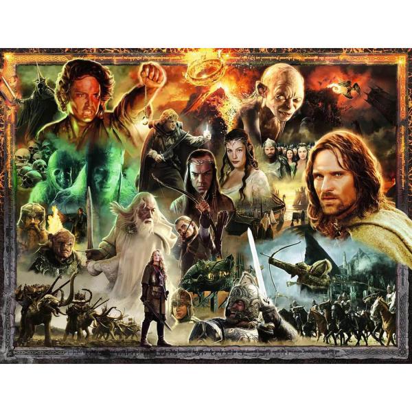 2000 piece puzzle: The Return of the King, The Lord of the Rings - Ravensburger-17293