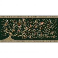 Puzzle 2000 pièces panoramique : Harry Potter : L'arbre généalogique 