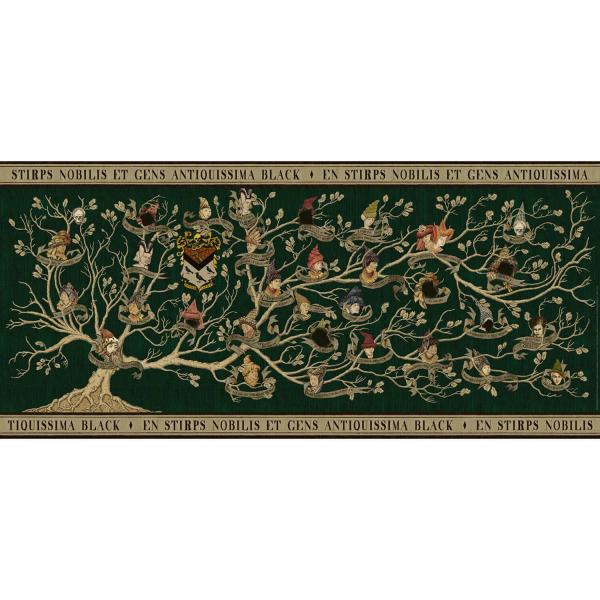 Puzzle panorámico de 2000 piezas: Harry Potter: El árbol genealógico - Ravensburger-17299