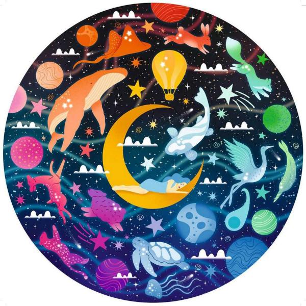 500 piece round puzzle: Dreams (Circle of colors) - Ravensburger-12000818
