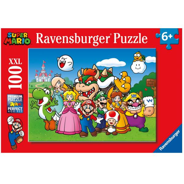 Puzzle 100 piezas XXL - Super Mario Fun - Ravensburger-12992