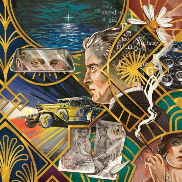 Puzzle de 750 piezas: Arte y alma: El gran Gatsby - Ravensburger-12000996