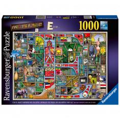 1000 piece puzzle : Awesome Alphabet E, Colin Thompson