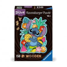 150 piece wooden puzzle Shape: Stitch