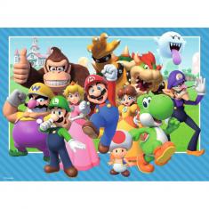 100-teiliges XXL-Puzzle: Super Mario: Let's-a-go!
