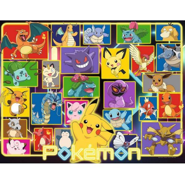 Puzzle de 2000 piezas: Pokémon Luminoso - Ravensburger-12001130
