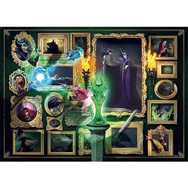 1000 pieces puzzle: Maleficent - Ravensburger-15025