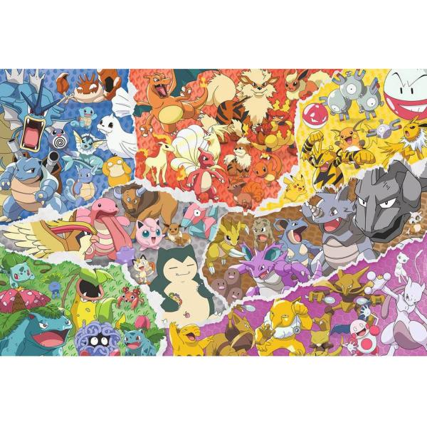 Puzzle 5000 pièces : Pokémon Allstars - Ravensburger-16845