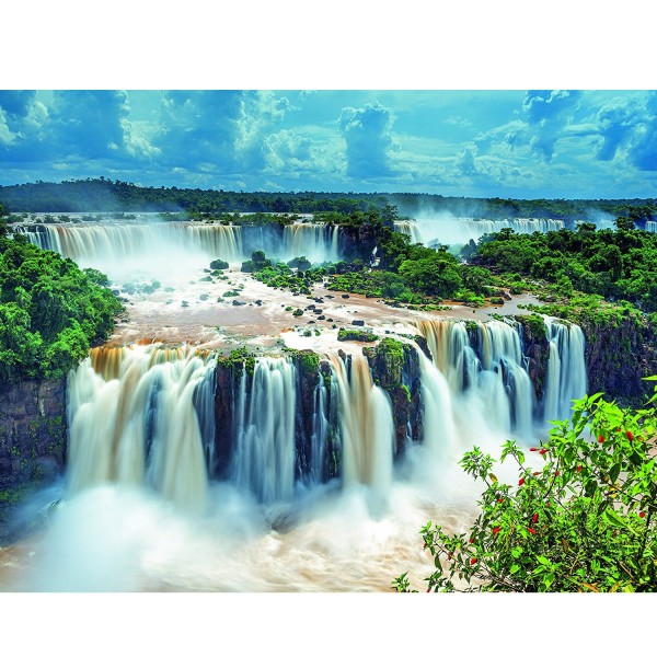 Puzzle de 2000 piezas: Cataratas del Iguazú, Brasil - Ravensburger-16607