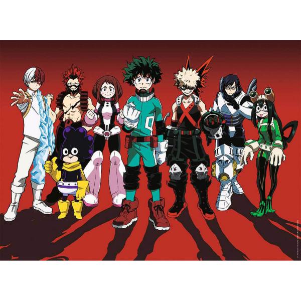 500 piece puzzle: My Hero Academia, superheroes - Ravensburger-17532