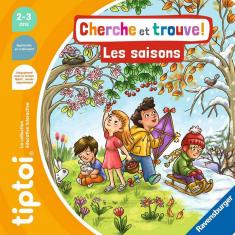 Livre Interactif Tiptoi - Cherche et trouve - Les saisons