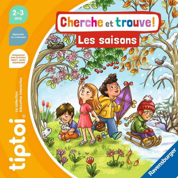 Livre Interactif Tiptoi - Cherche et trouve - Les saisons - Ravensburger-13099009