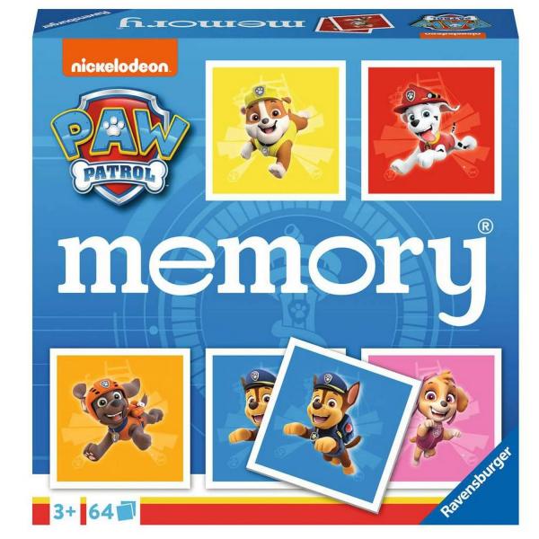 Juego de memoria: Paw Patrol Grand Memory - Ravensburger-20887