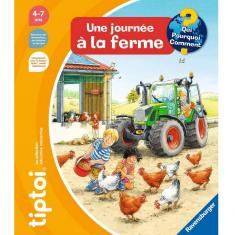 Livre Interactif Tiptoi - Une journée à la ferme