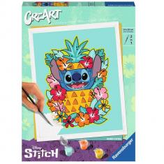 CreArt Pintura por números - Gran Formato: Stich