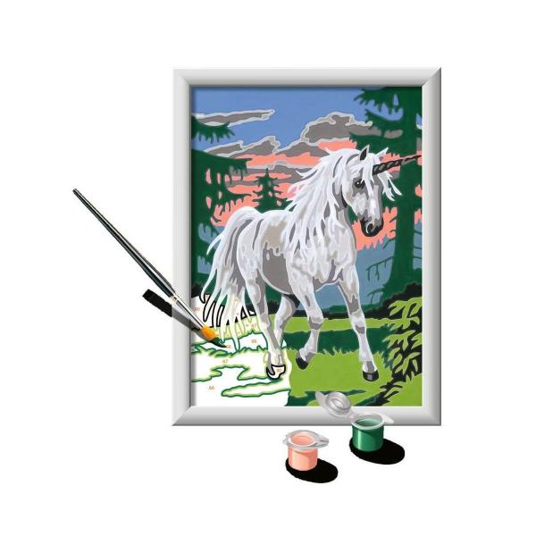 Número de arte: pequeño unicornio - Ravensburger-296644
