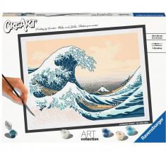 CreArt Painting by Number: Large Format: The Great Wave