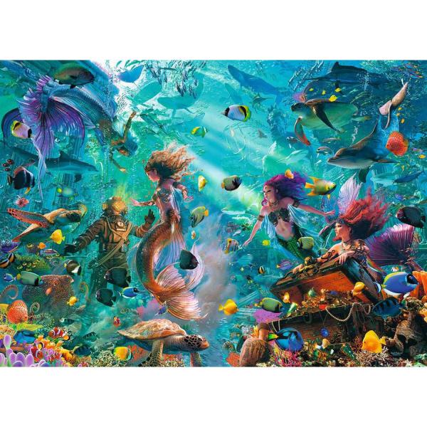 9000 piece puzzle - The underwater kingdom - Ravensburger-17419