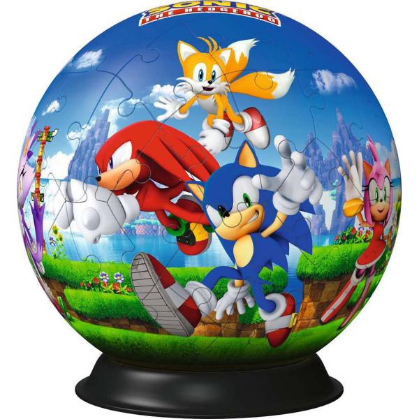 3D-Ballpuzzle 72 Teile - Sonic - Ravensburger-11592