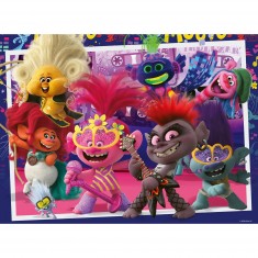 Puzzle XXL de 100 piezas: Trolls 2: Canta en voz alta